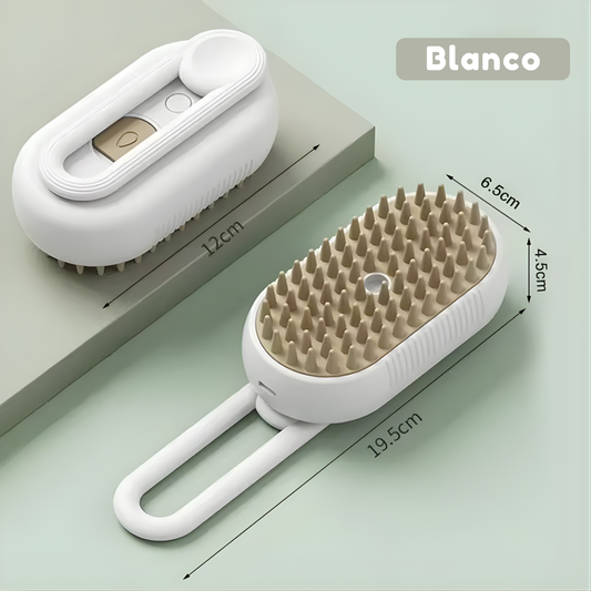 3-in-1 Electric Steam Brush for Cats and Dogs